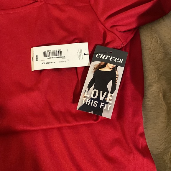 NWT vivid raspberry bold element pencil dress size large - Picture 3 of 4